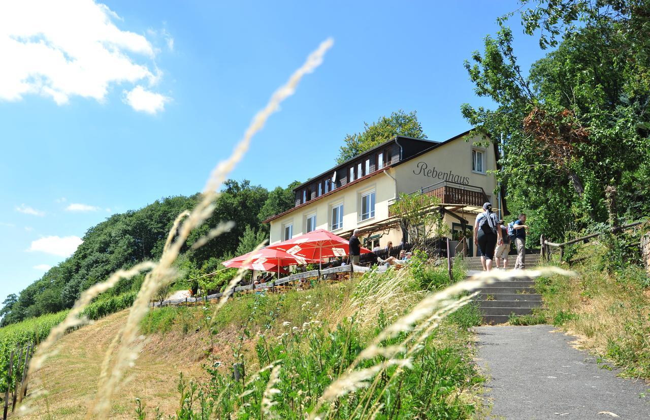 Das Rebenhaus ฮูเดสไฮม์ แอม ไฮน์ ภายนอก รูปภาพ